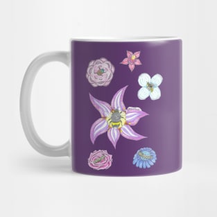 Flowers and Insects Mug